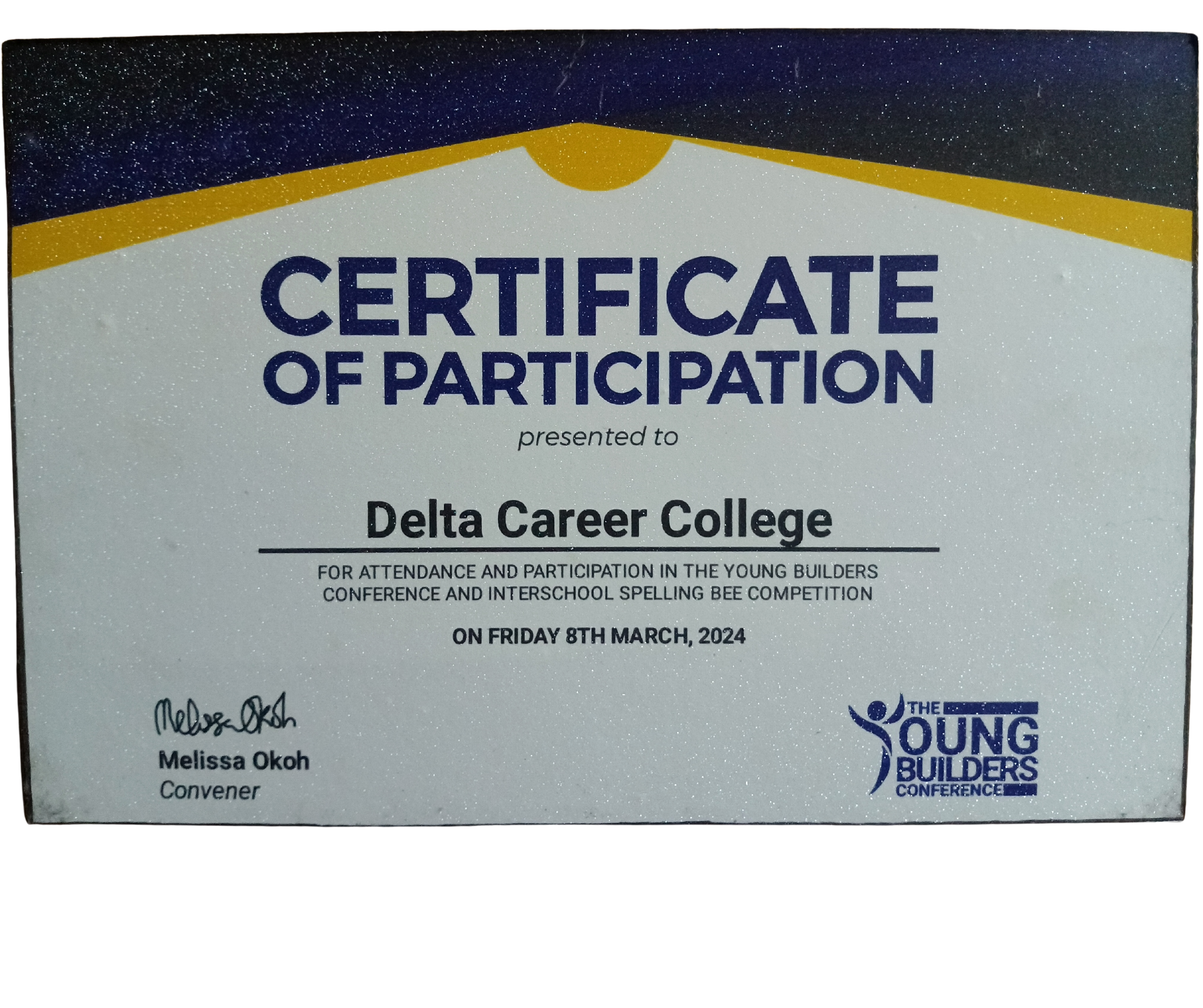 Young Builders Conference & Spelling Bee